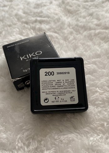 KIKO Milano Siyah Su Bazlı Göz Farı - Görsel 2