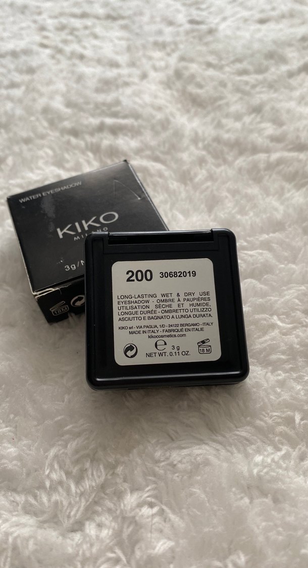 KIKO Milano Siyah Su Bazlı Göz Farı - Görsel 2