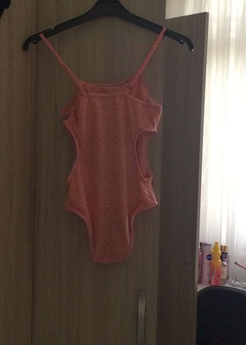 Aker Pembe Bohem Mini Fırfırlı Askılı Mayo