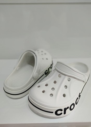 37 Beden beyaz Renk Crocs Beyaz Kadın Terlik