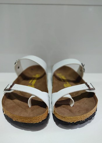 37 Beden Birkenstock Mayari Kadın Beyaz Terlik