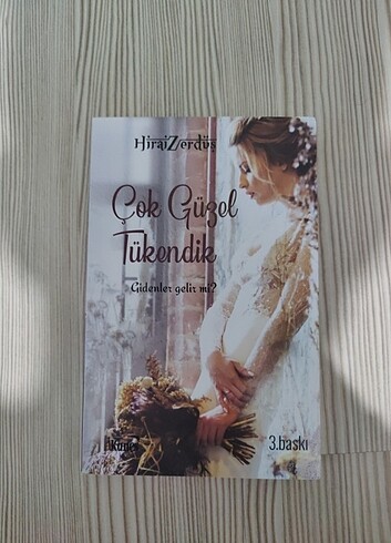 Çok güzel Tükendik 
