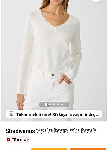 Stradivarius Sıfır kazak 