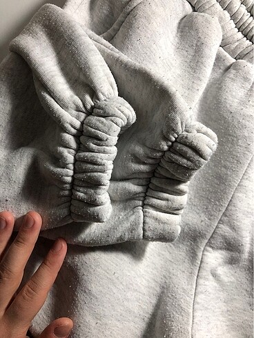 l Beden gri Renk Kadın gri eşofman