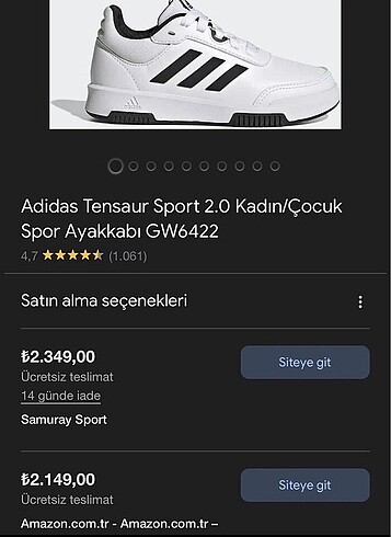 Kadın adidas ayakkabı