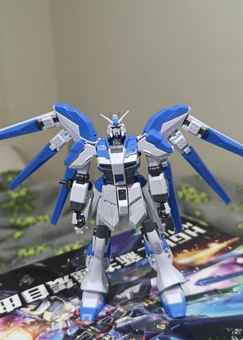 gundam Açık Mavi Kanatlı Robot Figür