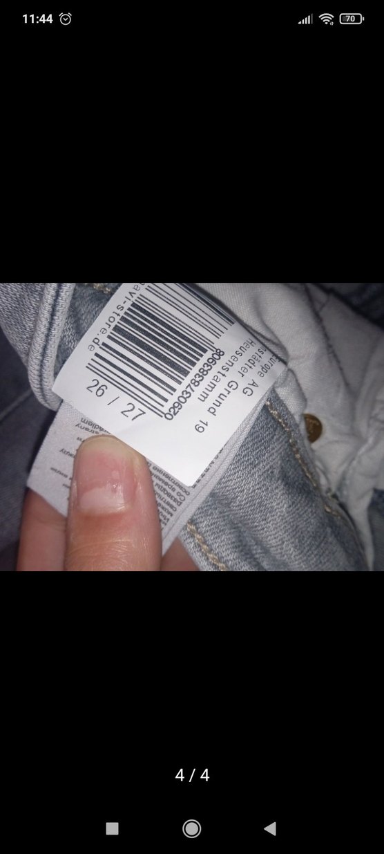 Gri Düşük Bel Pantolon - Görsel 3