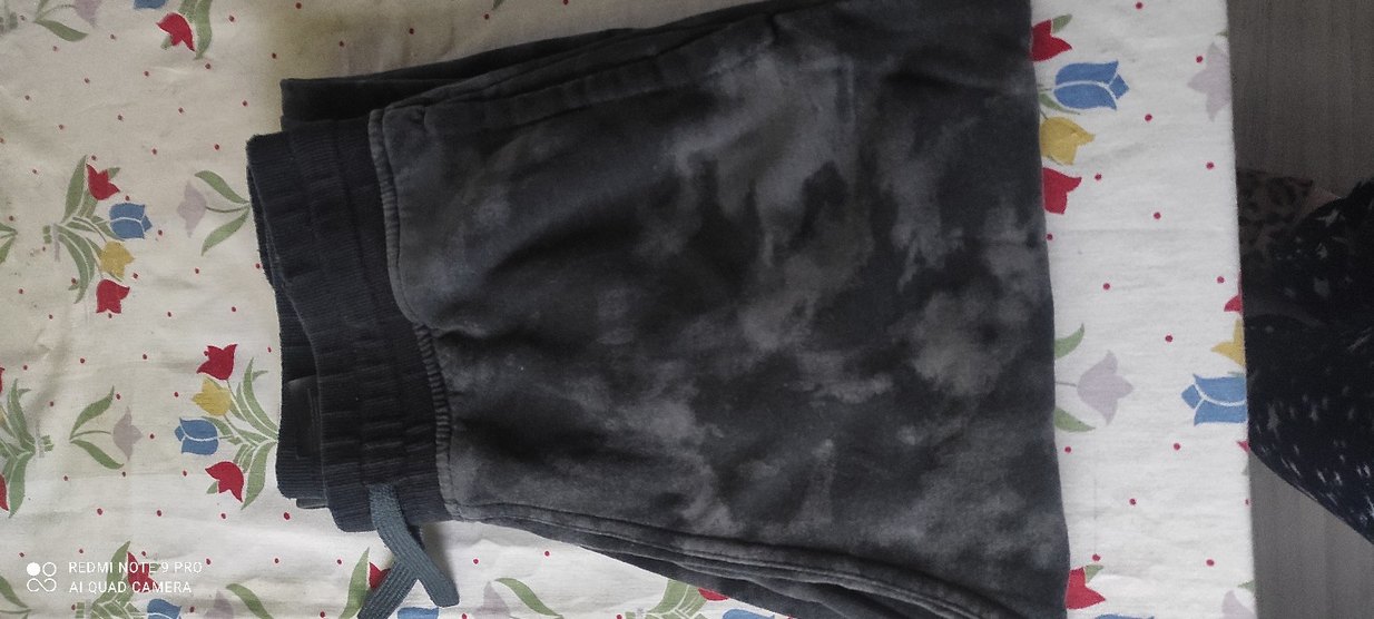 Gri Batik Desenli esofman - Görsel 4