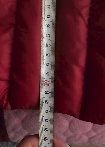 Bordo erkek ve kadın giyebilir şişme mont kapsonlu - Görsel 3