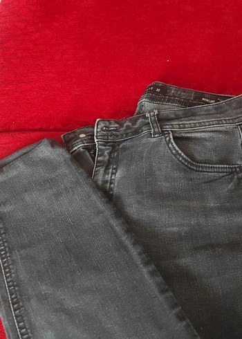 Siyah Kadın Kot Pantolon licrali - Görsel 3