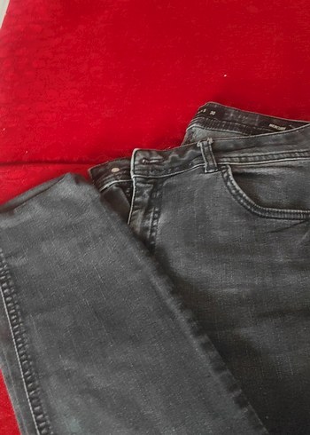 Siyah Kadın Kot Pantolon licrali - Görsel 2