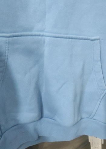 Mavi Baskılı Kadın Sweatshirt - Görsel 4