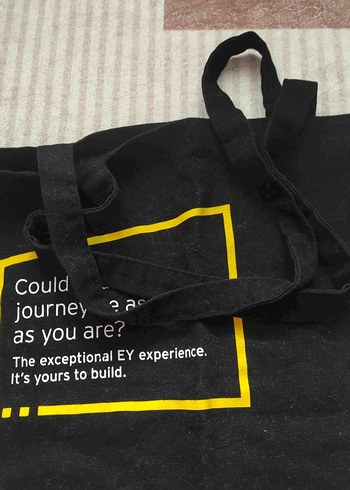 Siyah Baskılı Kadın Omuz Çantası - Görsel 5