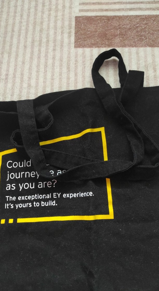 Siyah Baskılı Kadın Omuz Çantası - Görsel 5