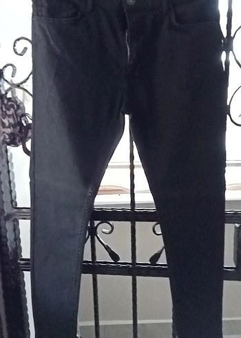 Siyah Koton Jeans Süper Skinny Fit Justin Erkek Kot Pantolon