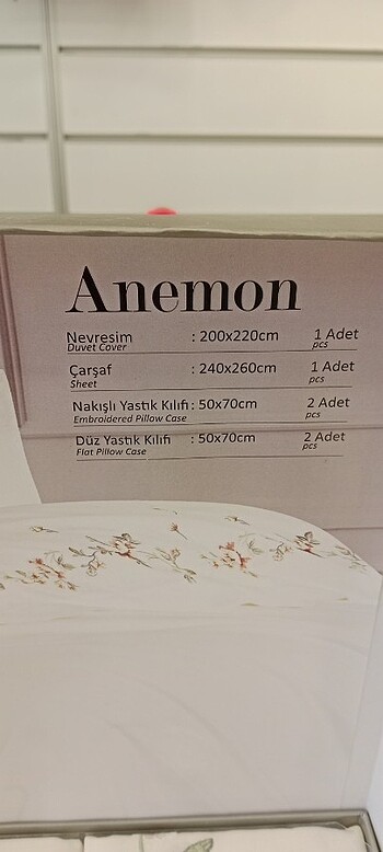 Beden 100 % Pamuk Nakışlı Nevresim Takımı