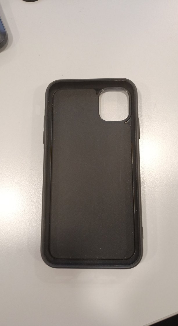 Gri Payetli Rock Punk Telefon Kılıfı iPhone 11 - Görsel 2