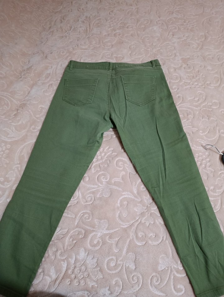 Yeşil Kadın bilekte Pantolon - Görsel 2