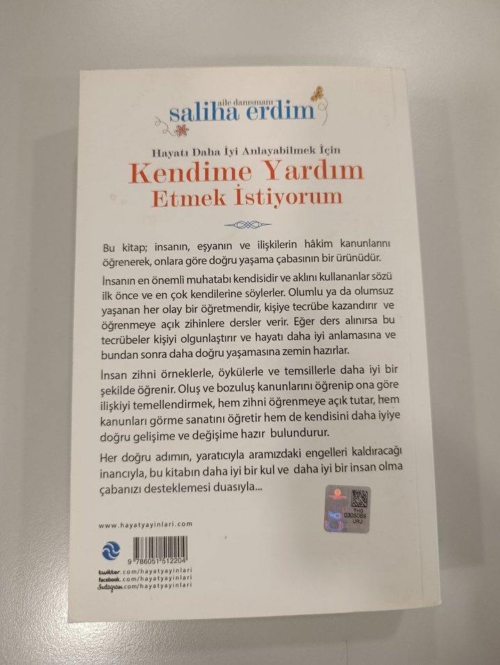 Kendime Yardım Etmek İstiyorum - Saliha Erdim - Görsel 2