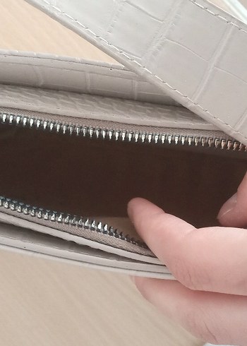 Beden ten rengi Renk Bej Yılan Desenli Deri Kadın Çanta