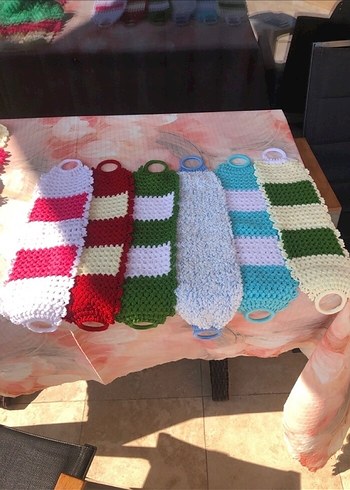  Beden çeşitli Renk Pastel Renkli El Örgüsü Banyo Süngeri