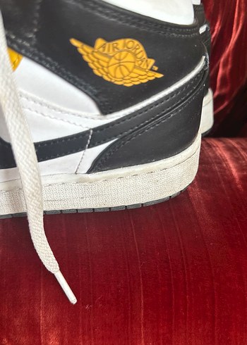 Sarı Siyah Air Basketbol Ayakkabısı jordan - Görsel 3