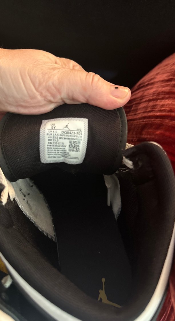 Sarı Siyah Air Basketbol Ayakkabısı jordan - Görsel 4