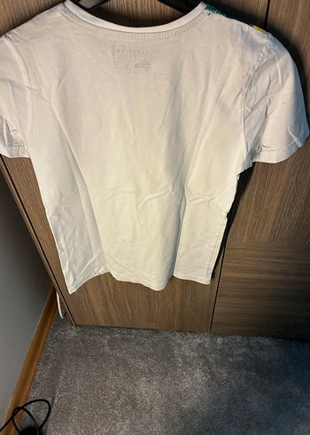 Beyaz Keten Erkek Çocuk Tişört - Görsel 2