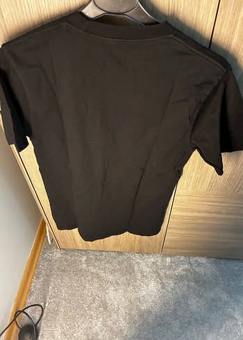 Kadın  Siyah Vans Baskılı Tişört - Görsel 2