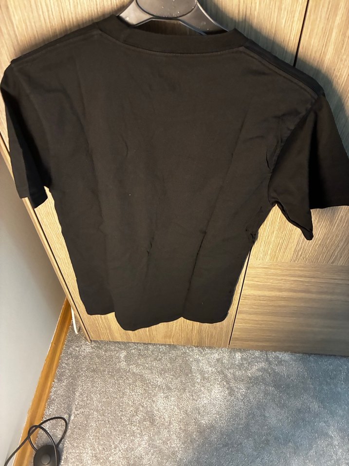 Kadın  Siyah Vans Baskılı Tişört - Görsel 2