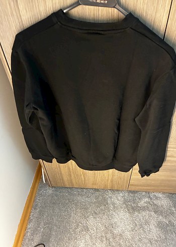 Siyah Baskılı sweatshirt 13/14 YAŞ - Görsel 2