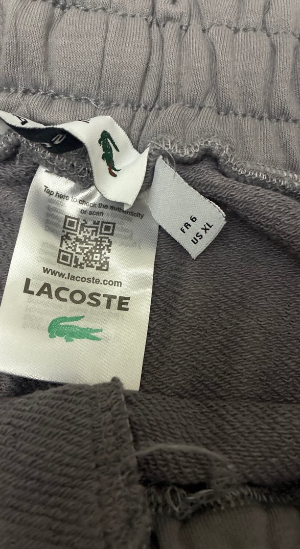 Lacoste Gri Jogger Pantolon — görsel 3/3