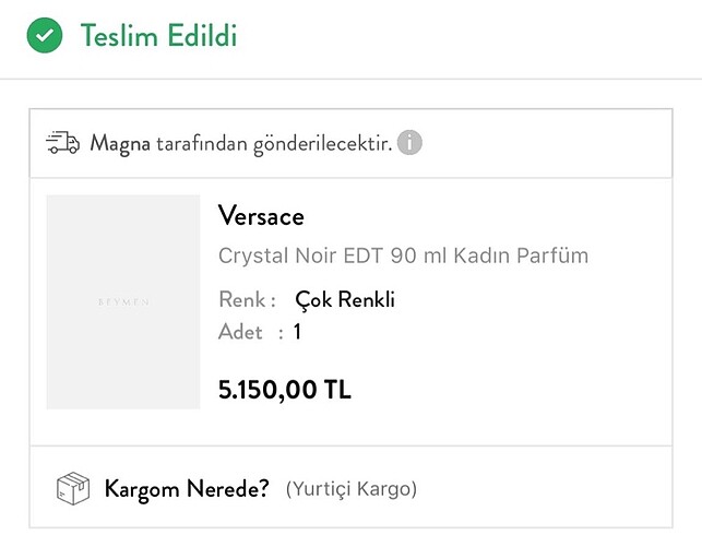 Versace Versace Crystal Noir Kadın Parfüm
