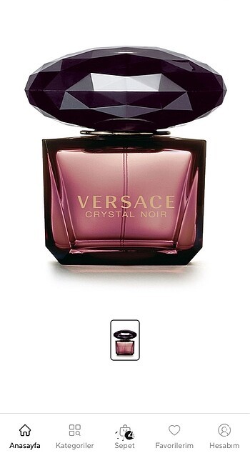 Versace Crystal Noir Kadın Parfüm
