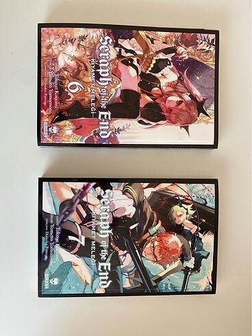 seraph of the end çizgi roman manga seti