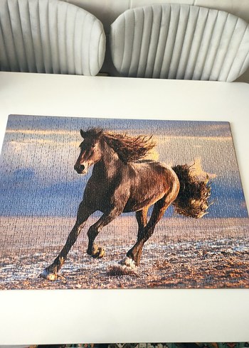 Kahverengi At Temalı Puzzle