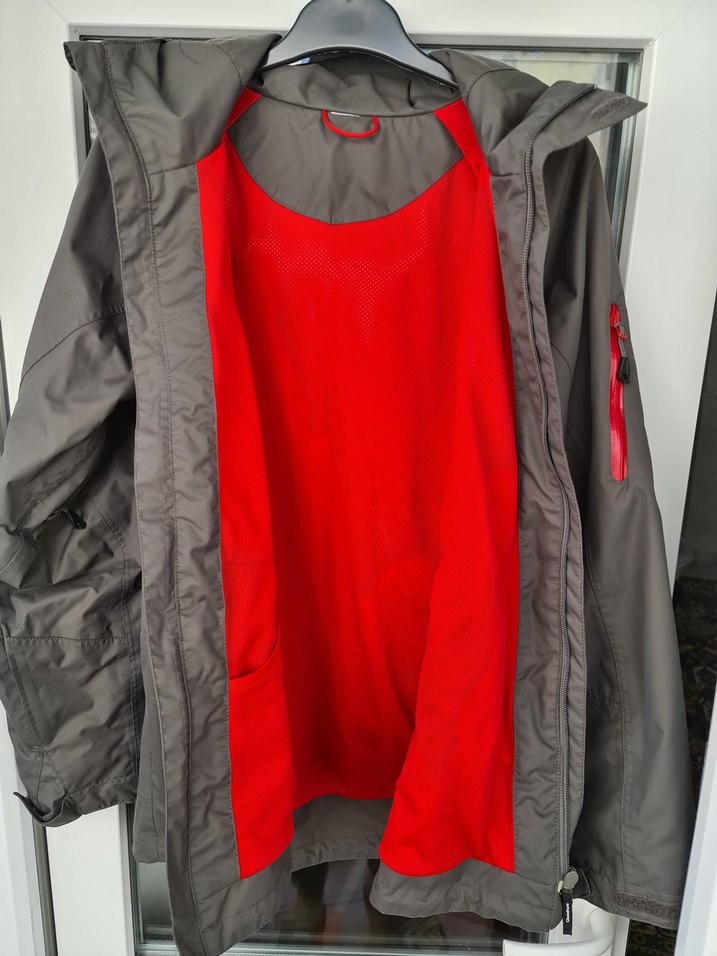 Erkek Gri Fermuarlı Midi Yağmurluk - Görsel 5