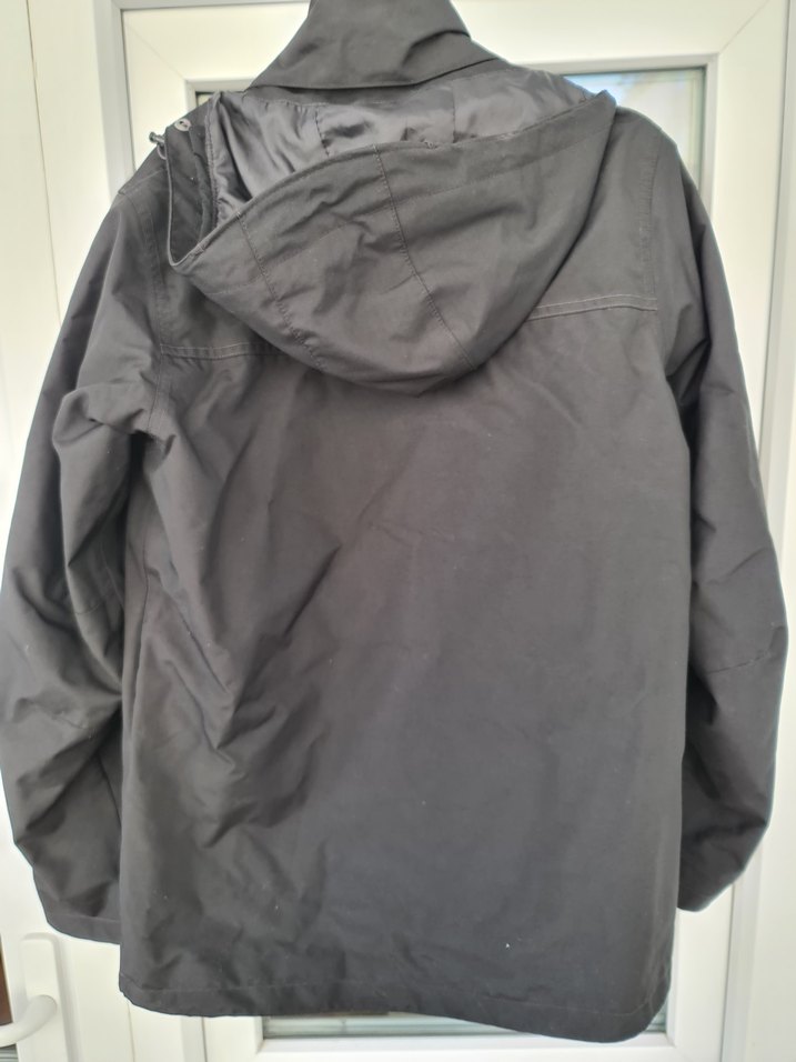 Erkek Siyah Günlük Rüzgarlık Mont - Görsel 5