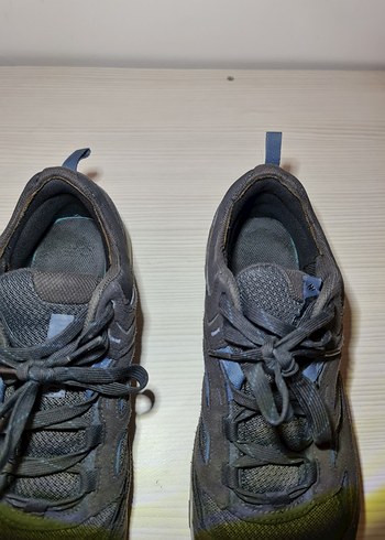 Erkek Lacivert Gri Bağcıklı Outdoor Spor Ayakkabı - Görsel 3