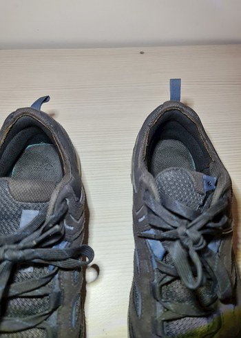 Erkek Lacivert Gri Bağcıklı Outdoor Spor Ayakkabı - Görsel 4