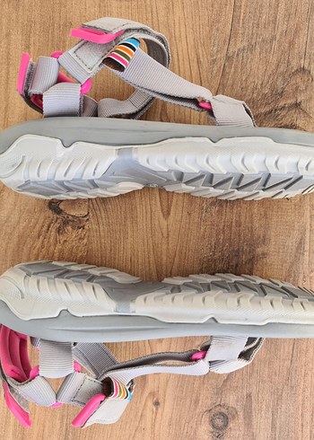 Kadın Çok Renkli Bohem Dolgu Topuklu Sandalet - Görsel 3