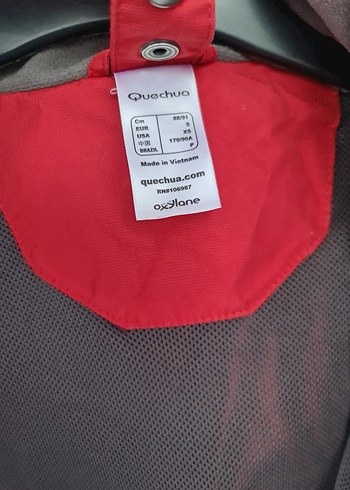 Erkek Kırmızı Kapüşonlu Rüzgarlık Mont - Görsel 4