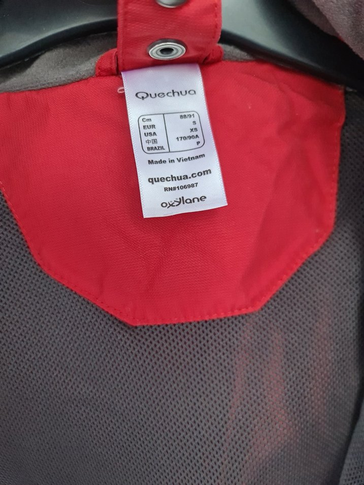 Erkek Kırmızı Kapüşonlu Rüzgarlık Mont - Görsel 4