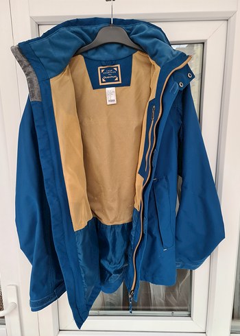 Mavi Erkek Midi Boy Fermuarlı Rüzgarlık - Görsel 3