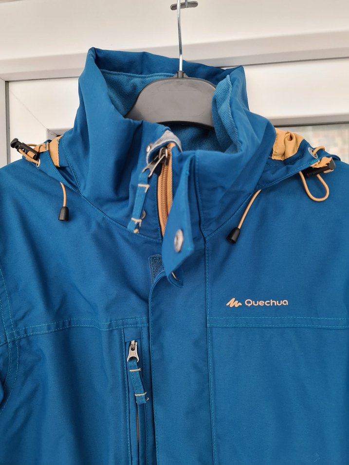 Mavi Erkek Midi Boy Fermuarlı Rüzgarlık - Görsel 2