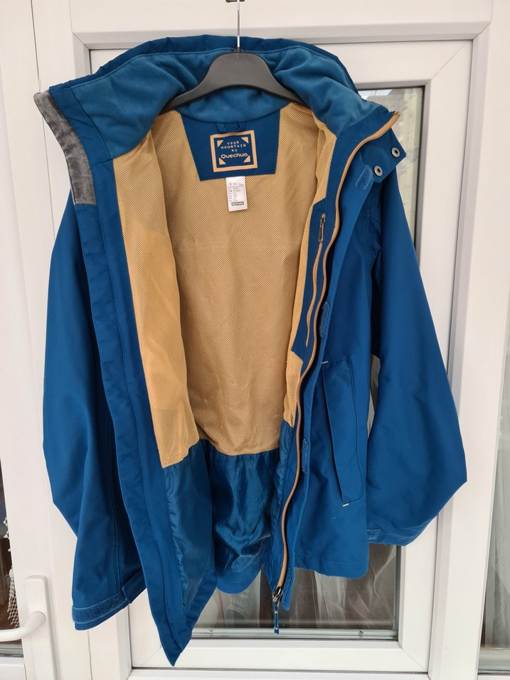 Mavi Erkek Midi Boy Fermuarlı Rüzgarlık - Görsel 3