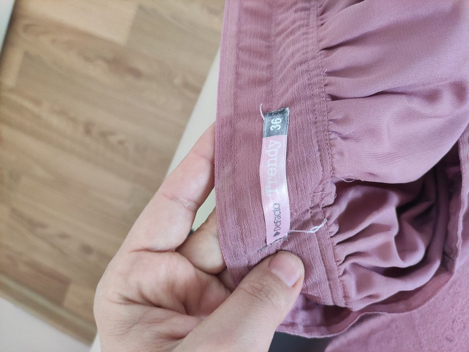 Pembe Uzun Salaş Etek - Görsel 5