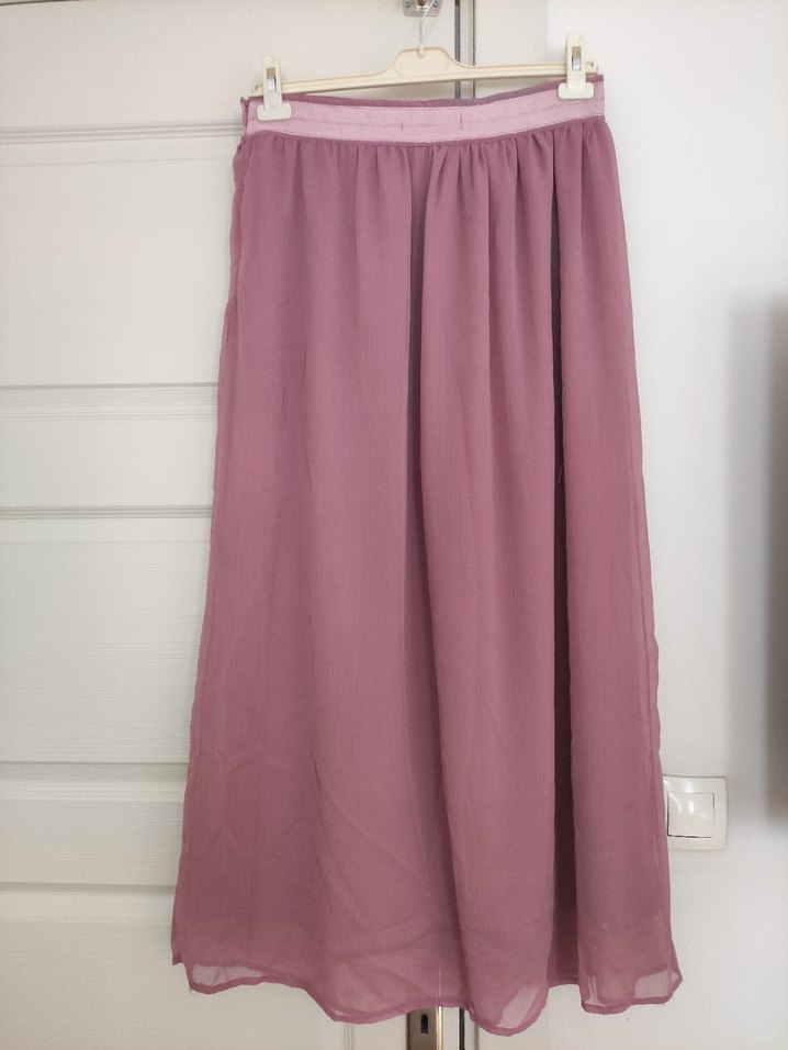 Pembe Uzun Salaş Etek - Görsel 3