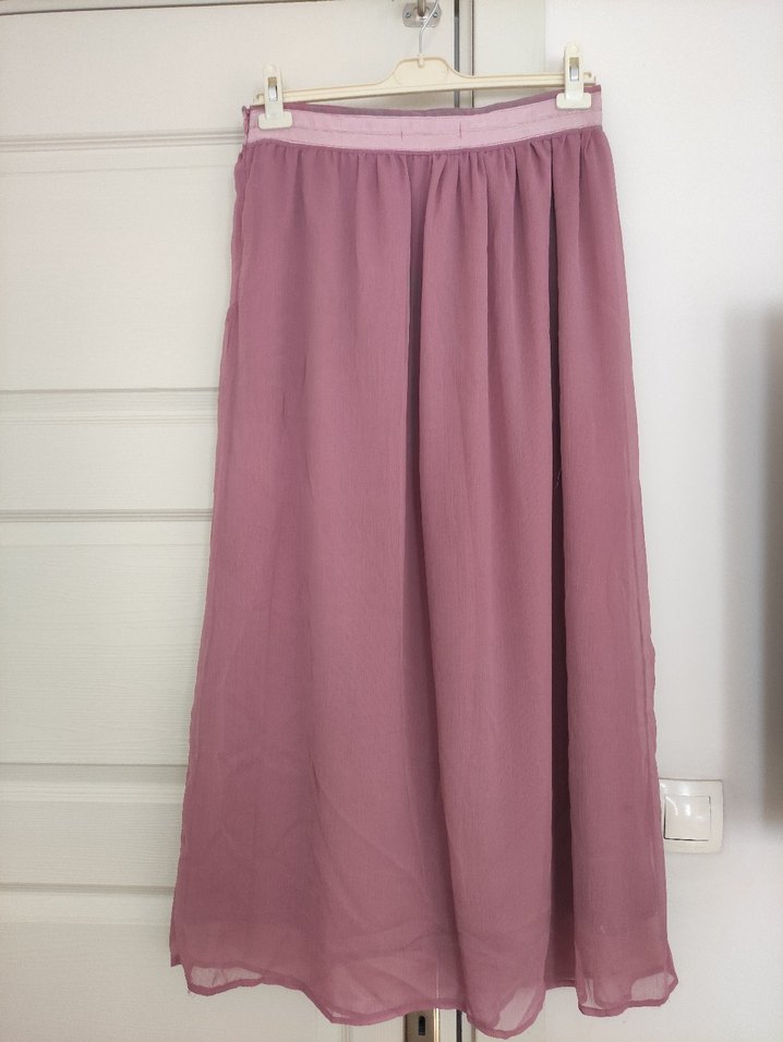 Pembe Uzun Salaş Etek - Görsel 4