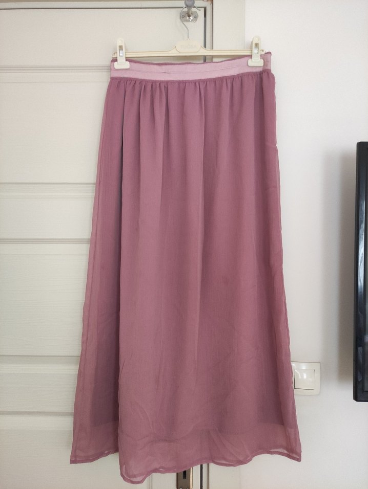 Pembe Uzun Salaş Etek - Görsel 2